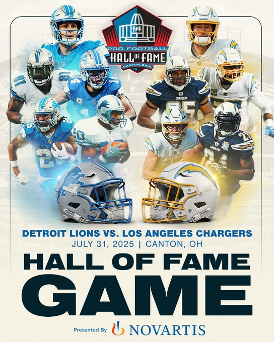 hall of fame game 2025