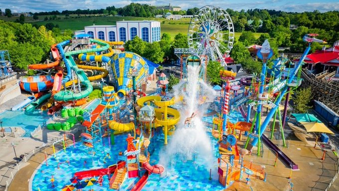 hershey park boardwalk