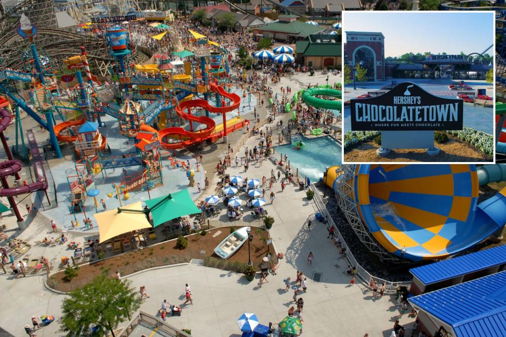 hershey park boardwalk