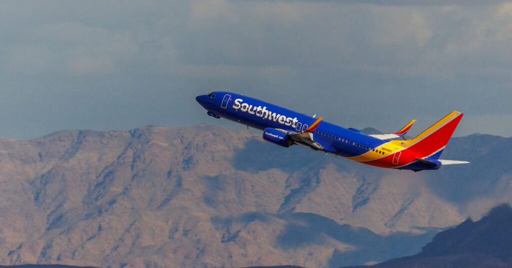 southwest flight burbank collision