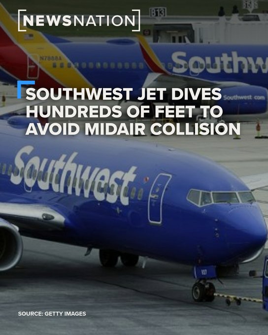 southwest flight burbank collision