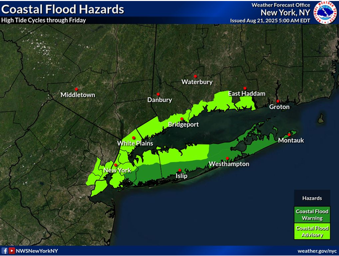 coastal flood warning