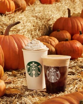 starbucks fall menu