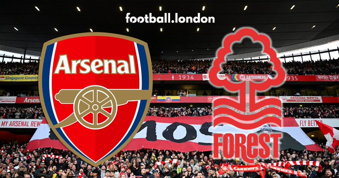 arsenal f.c. vs nottingham forest timeline