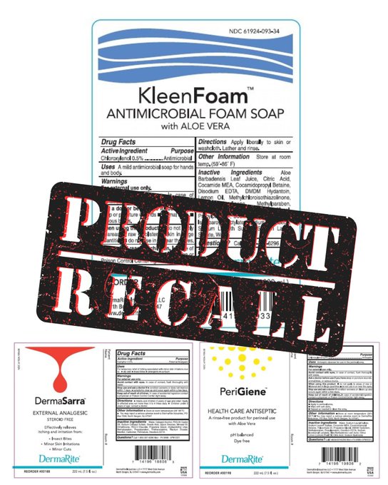 dermarite recall products