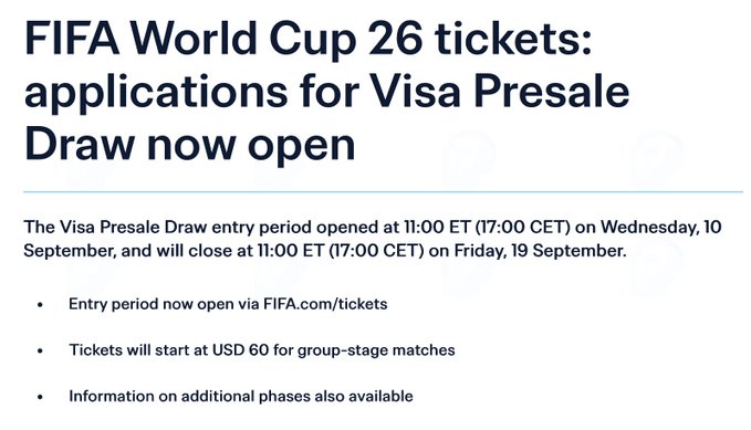 fifa world cup tickets