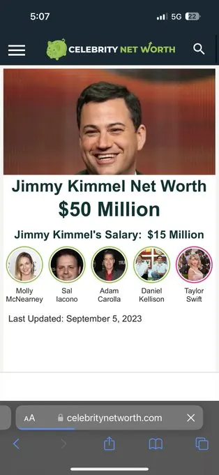 Jimmy Kimmel Net Worth: How America's Late-Night King Built His $50 Million Fortune