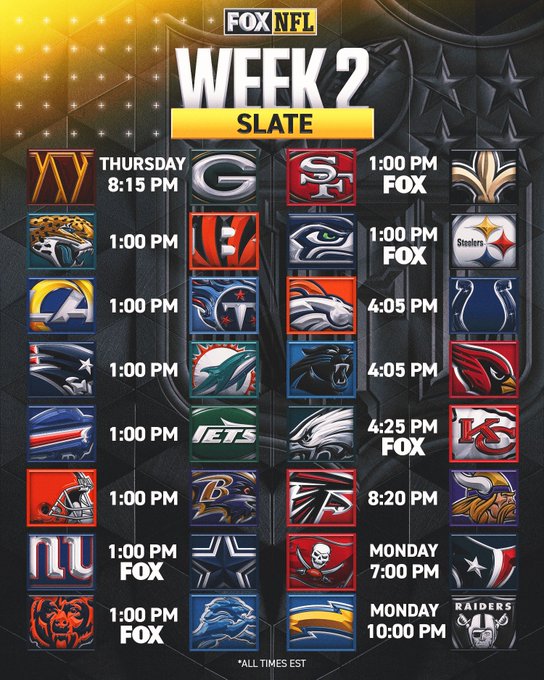 nfl week 2