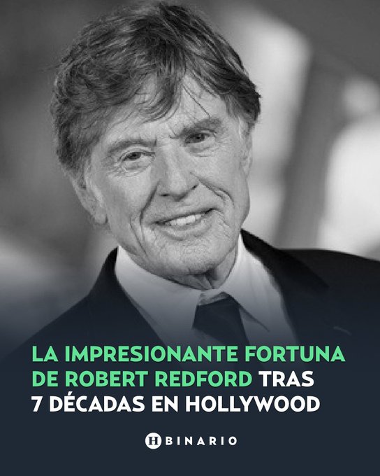 robert redford net worth