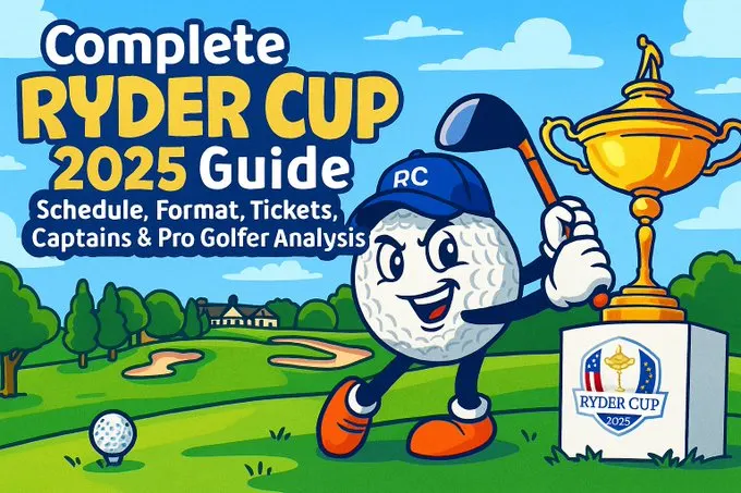 Complete Ryder Cup Schedule 2025: Match Times, TV Schedule & How to Watch