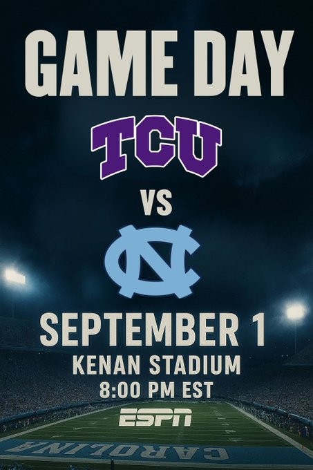 unc football schedule 2025