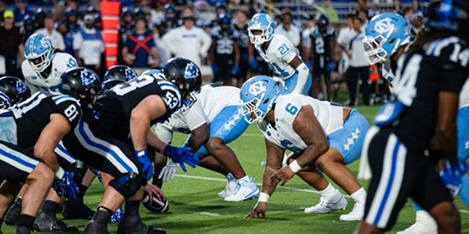 unc football schedule 2025