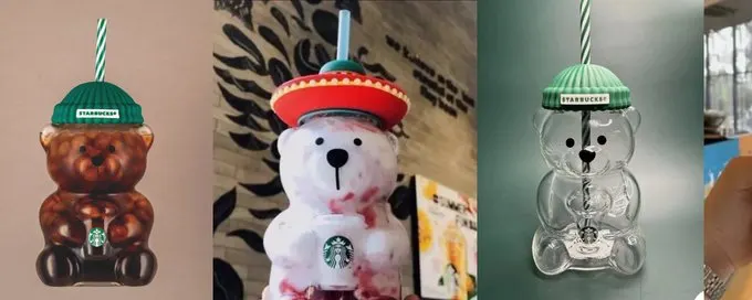 Starbucks Teddy Bear Cup