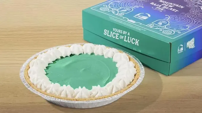 Taco Bell Baja Blast Pie