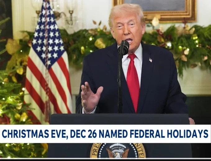 is christmas eve a federal holiday