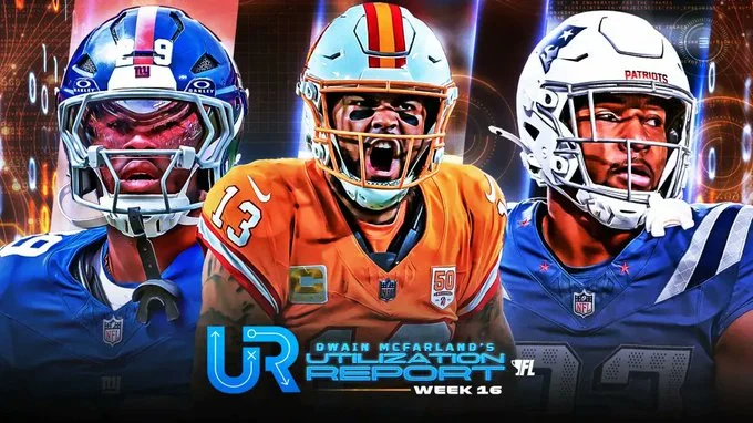 week 16 fantasy rankings