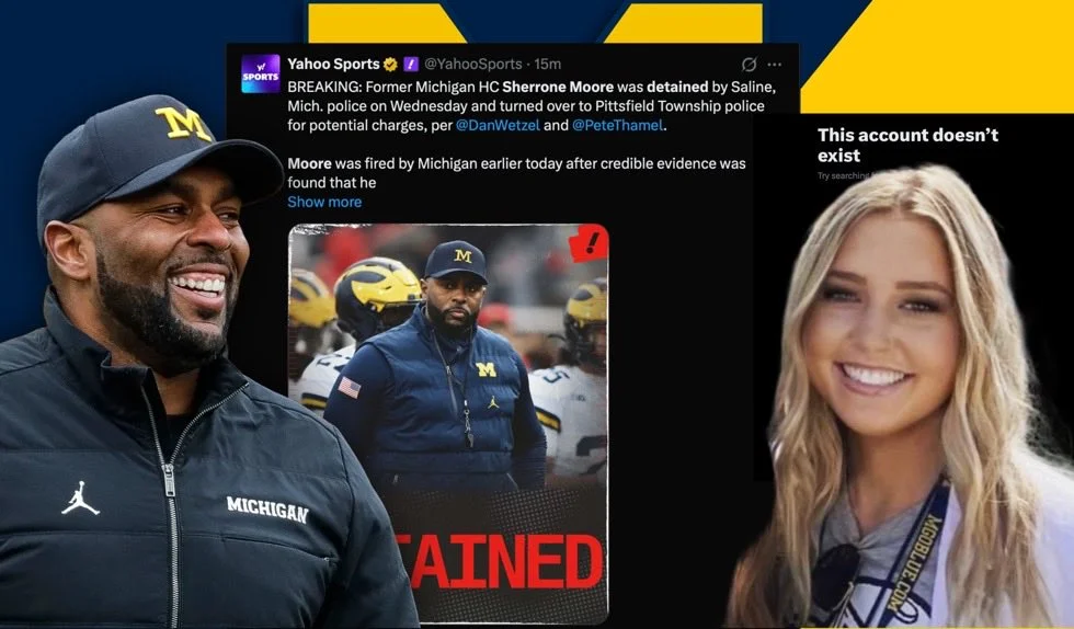 who did sherrone moore have a relationship with