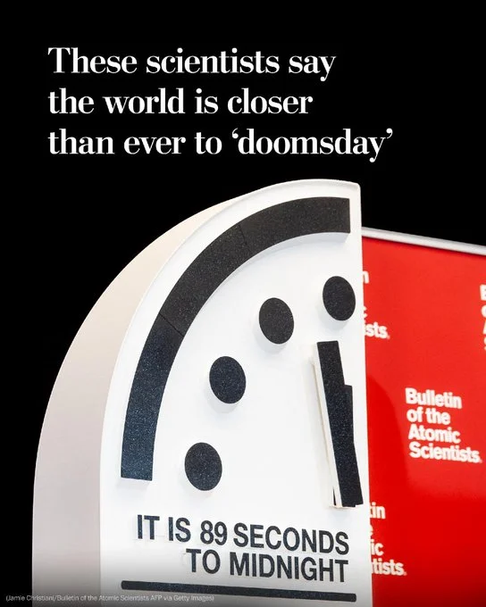 Doomsday Clock atomic scientists