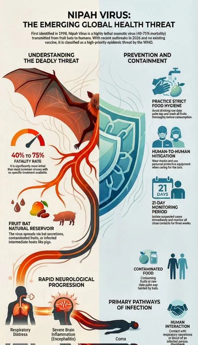 nipah virus in india 2026